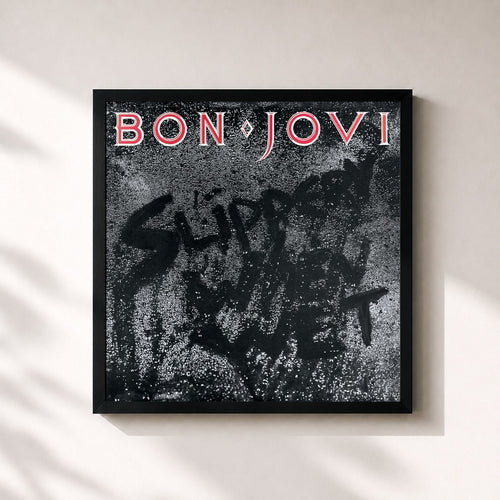 Bon Jovi · Slippery When Wet — Stampa incorniciata