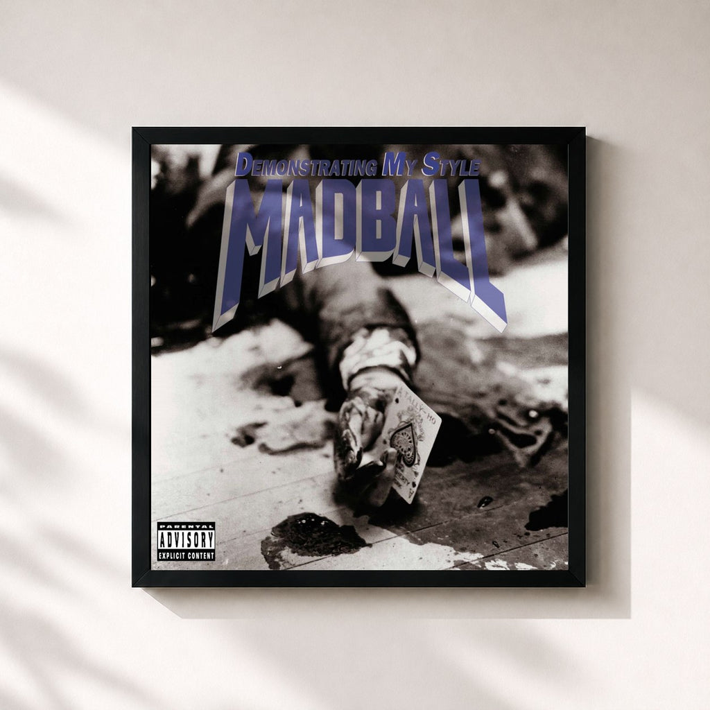 Tableau de l'album Demonstrating My Style de Madball, imprimé et encadré en France