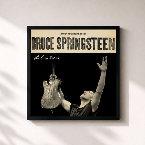 Bruce Springsteen · The Live Series: Songs Of Celebration — Gerahmter Kunstdruck