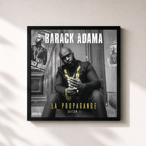 Barack Adama · La propagande (saison 1) — Stampa incorniciata