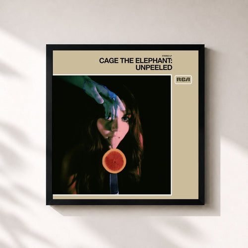 Cage The Elephant · Unpeeled — Affiche encadrée