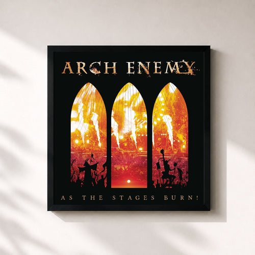 Arch Enemy · As The Stages Burn! (Live at Wacken 2016) — Gerahmter Kunstdruck