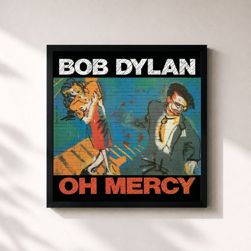 Bob Dylan · Oh Mercy — Lámina enmarcada
