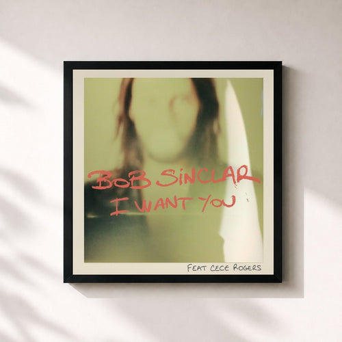 Bob Sinclar · I Want You — Stampa incorniciata