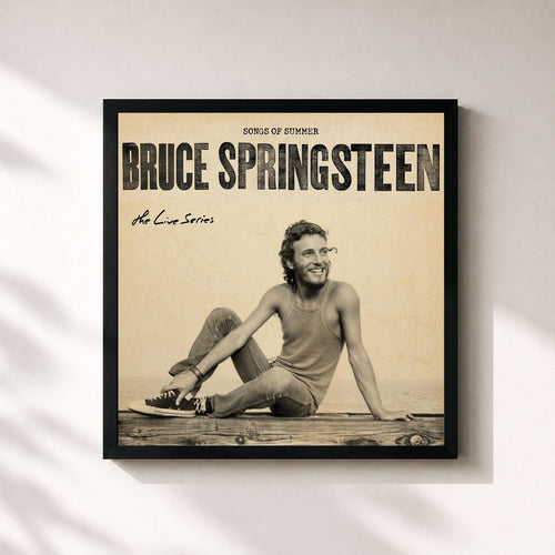 Bruce Springsteen · The Live Series: Songs of Summer — Affiche encadrée