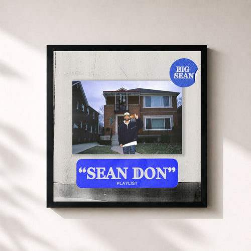 Big Sean · Sean Don — Gerahmter Kunstdruck