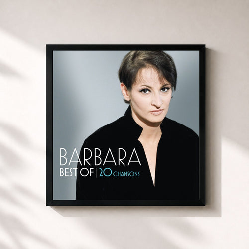 Barbara · Best Of 20 chansons — Gerahmter Kunstdruck
