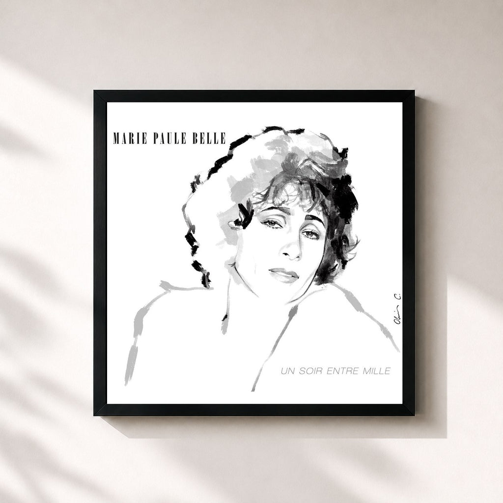 Tableau de l'album Un soir entre mille de Marie-Paule Belle, imprimé et encadré en France