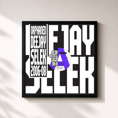 Aphex Twin · orphaned deejay selek 2006-2008 — Gerahmter Kunstdruck