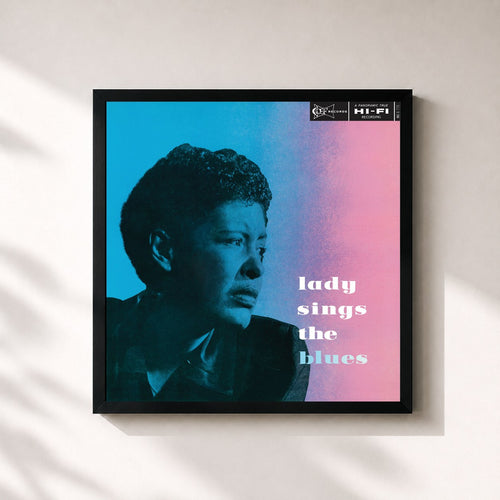 Billie Holiday · Lady Sings The Blues — Gerahmter Kunstdruck
