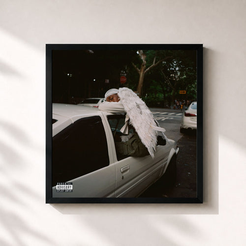 Blood Orange · Negro Swan — Gerahmter Kunstdruck