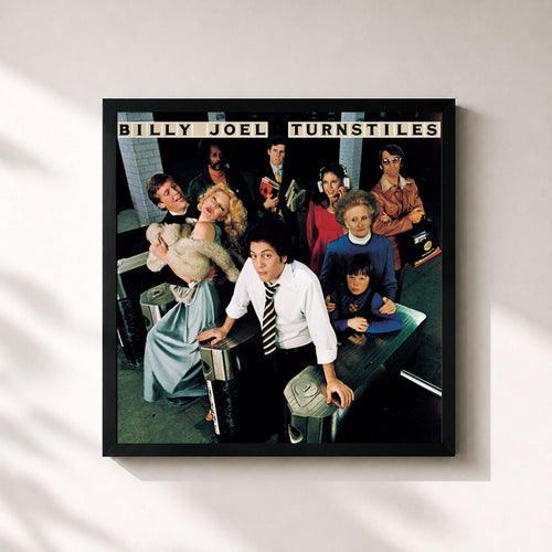 Billy Joel · Turnstiles — Gerahmter Kunstdruck