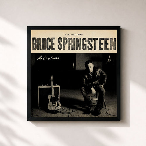 Bruce Springsteen · The Live Series: Stripped Down — Affiche encadrée