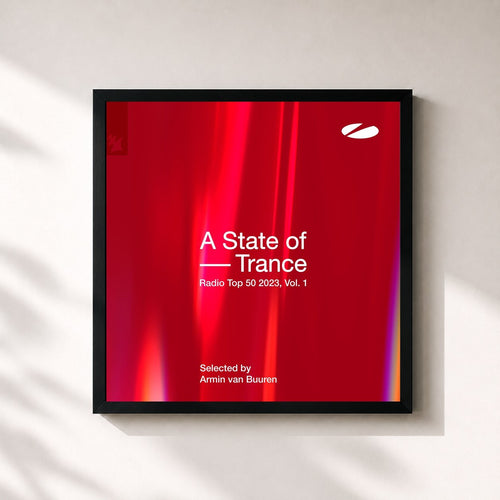 Armin van Buuren · A State of Trance Radio Top 50 - 2023, Vol. 1 (Selected by Armin van Buuren) — Framed art print