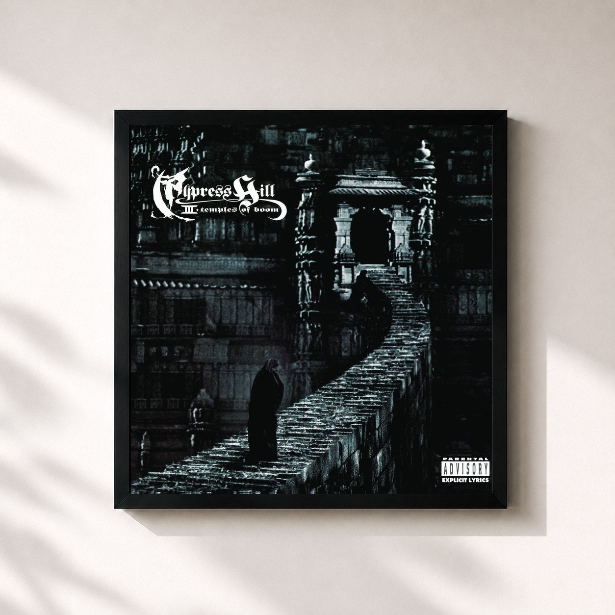 Tableau de l'album Iii (Temples Of Boom) de Cypress Hill, imprimé et encadré en France