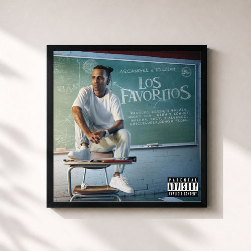 Arcangel · Los Favoritos — Gerahmter Kunstdruck
