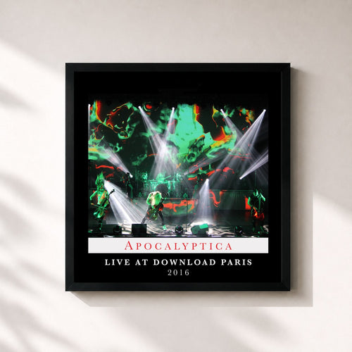 Apocalyptica · Live at Download Paris 2016 — Gerahmter Kunstdruck