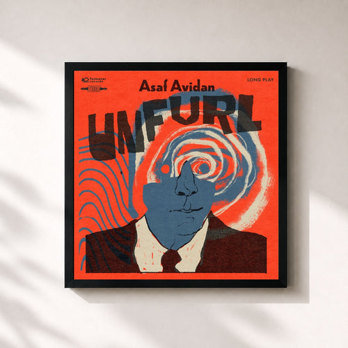 Asaf Avidan · Unfurl — Framed art print