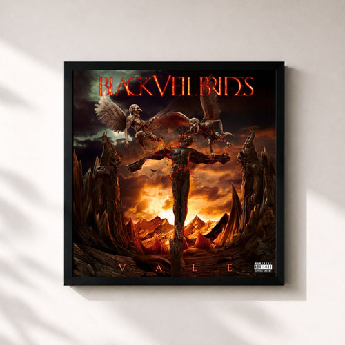 Black Veil Brides · Vale — Framed art print