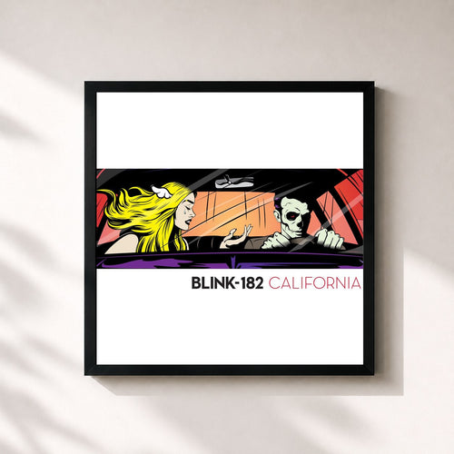 blink-182 · California — Framed art print