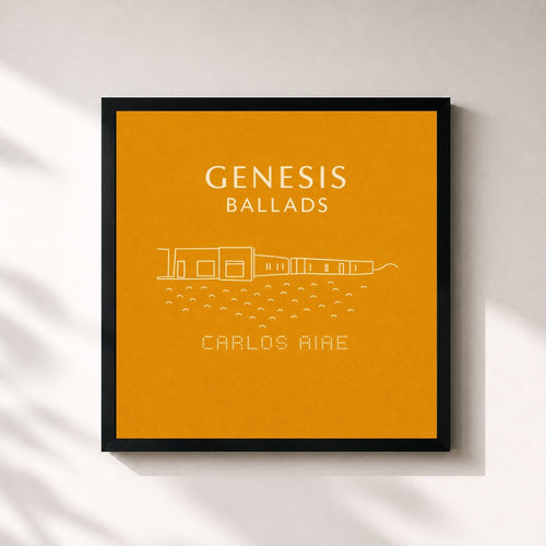 Carlos Aire · GENESIS BALLADS — Affiche encadrée