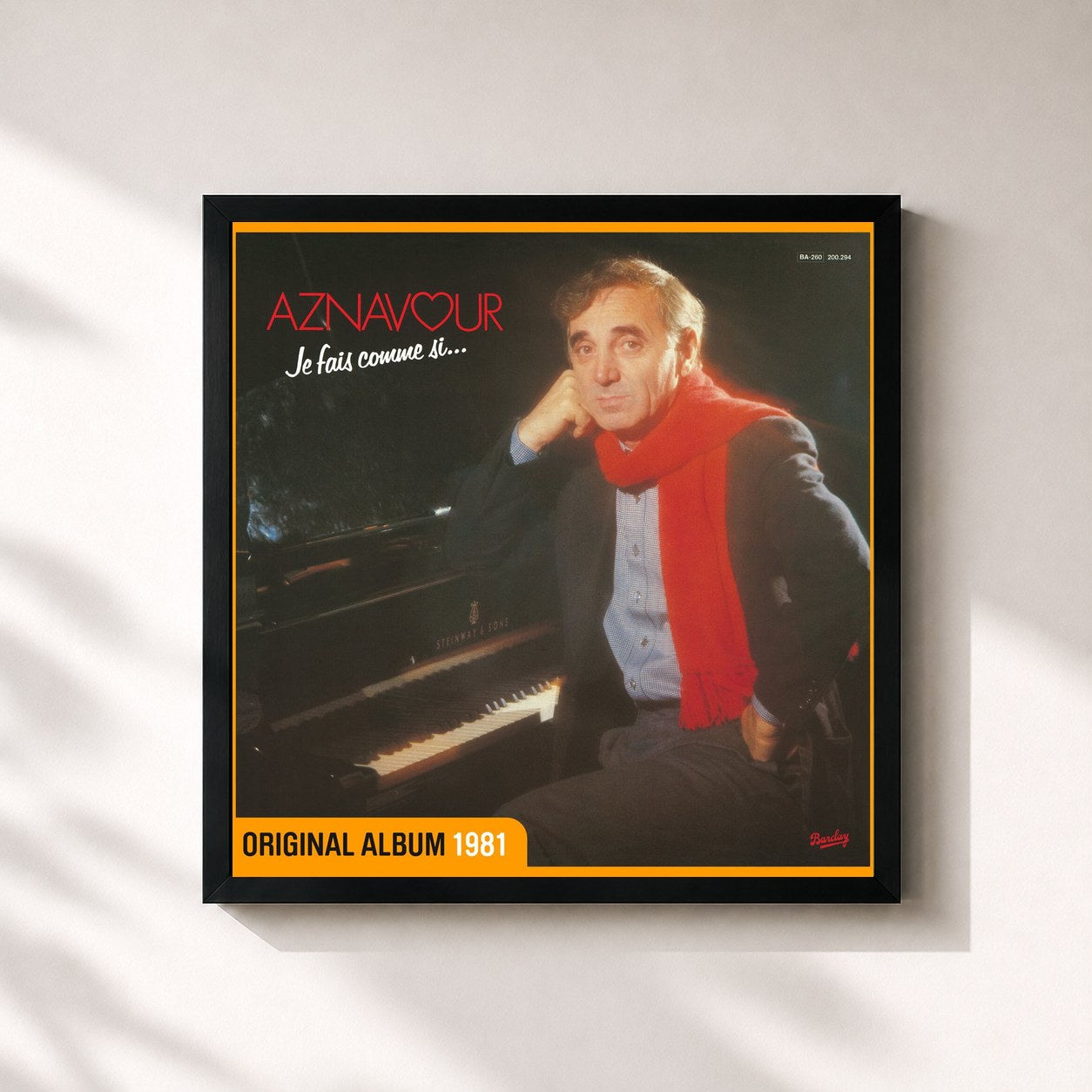 Charles Aznavour – Je fais comme si…