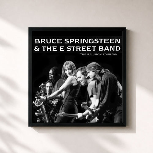 Bruce Springsteen · Bruce Springsteen & The E Street Band - The Reunion Tour '99 — Gerahmter Kunstdruck