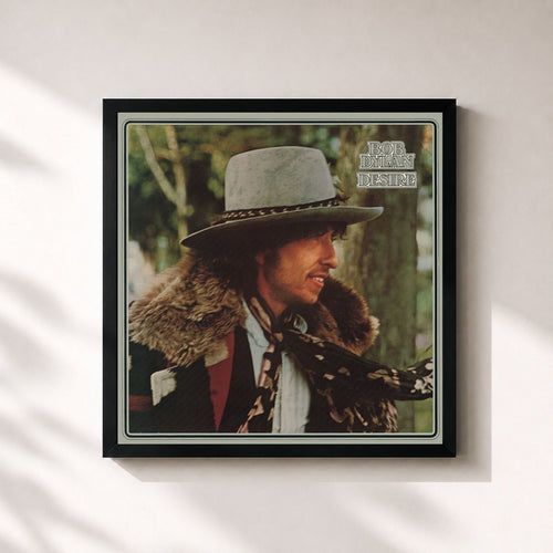 Bob Dylan · Desire — Lámina enmarcada