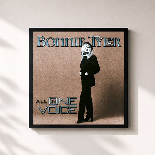Bonnie Tyler · All In One Voice — Affiche encadrée