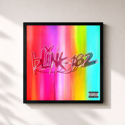 blink-182 · NINE — Framed art print