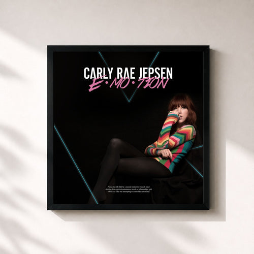 Carly Rae Jepsen · Emotion (Deluxe) — Affiche encadrée