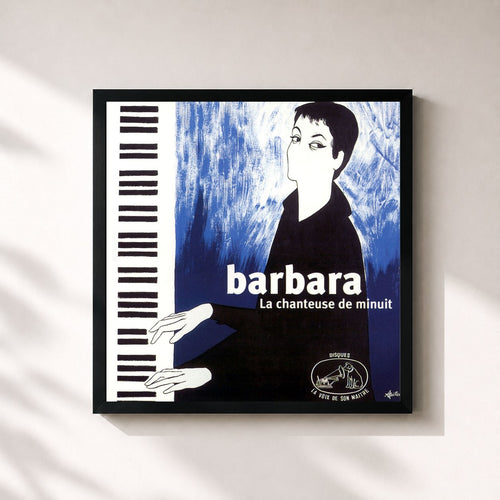 Barbara · barbara a l'ecluse — Gerahmter Kunstdruck