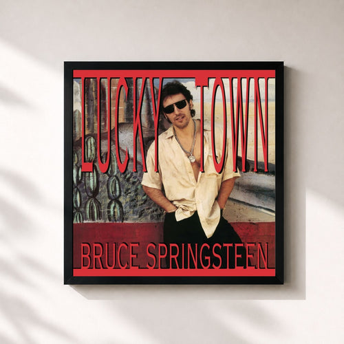 Bruce Springsteen · Lucky Town — Affiche encadrée