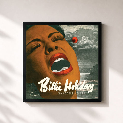 Billie Holiday · Billie Holiday — Affiche encadrée