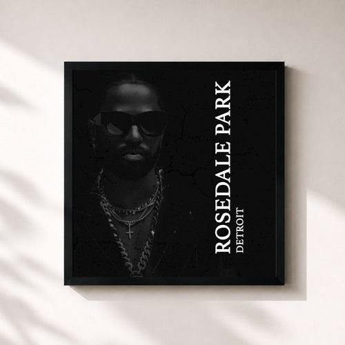 Big Sean · Rosedale Park — Gerahmter Kunstdruck