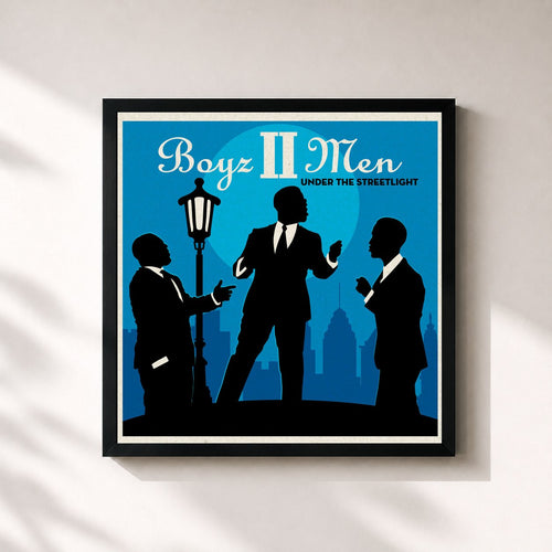 Boyz II Men · Under the Streetlight — Affiche encadrée