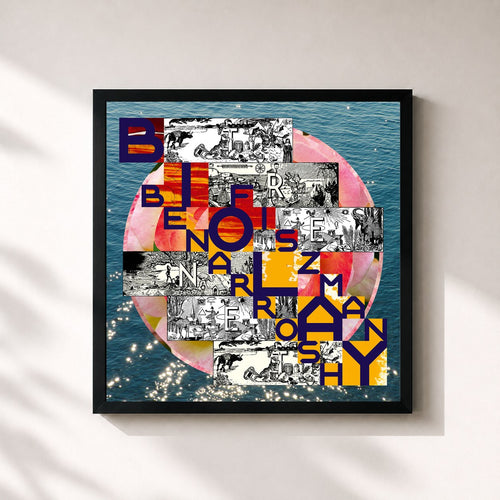 Benjamin Biolay · Trenet — Gerahmter Kunstdruck