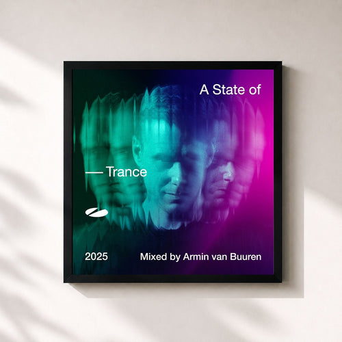 Armin van Buuren · A State of Trance 2025 (Mixed by Armin van Buuren) — Framed art print