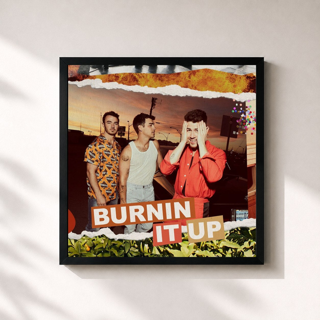 Jonas Brothers · BURNIN IT UP