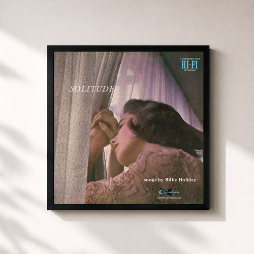 Billie Holiday · Solitude — Gerahmter Kunstdruck