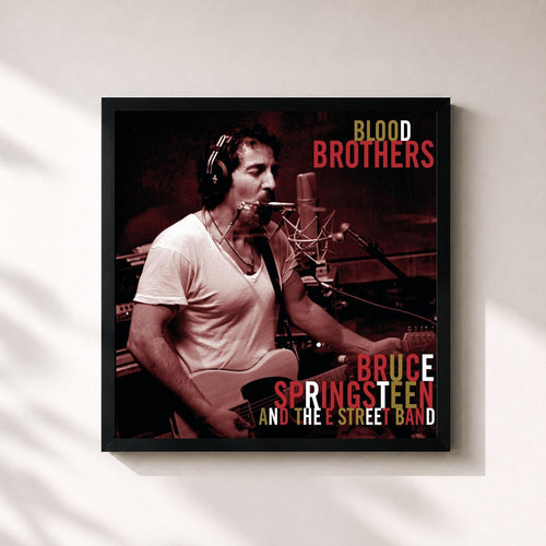 Bruce Springsteen · Blood Brothers — Affiche encadrée