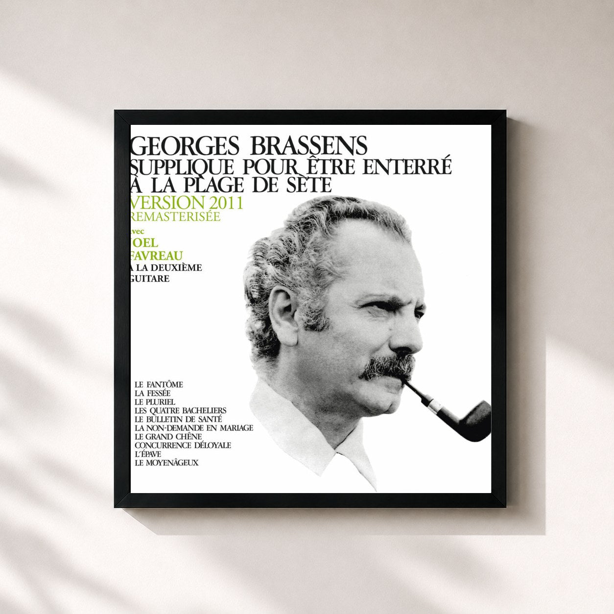Georges Brassens · Supplique Pour Être Enterré A La Plage De Sète (Version 2011 Avec Deuxième Guitare)