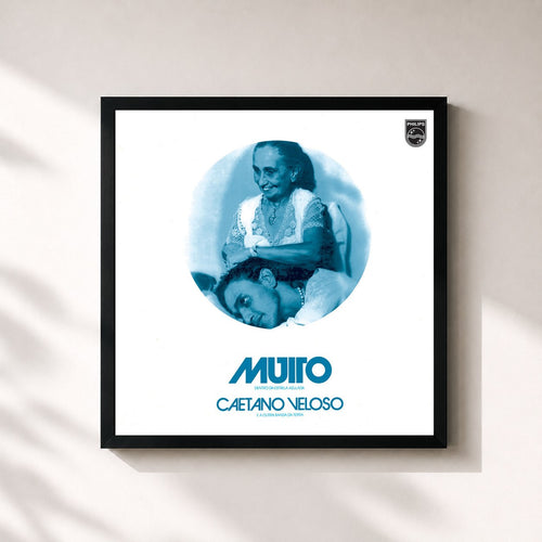 Caetano Veloso · Muito (Dentro Da Estrela Azulada) — Affiche encadrée