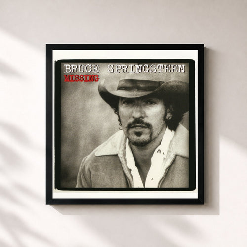 Bruce Springsteen · Missing EP — Gerahmter Kunstdruck