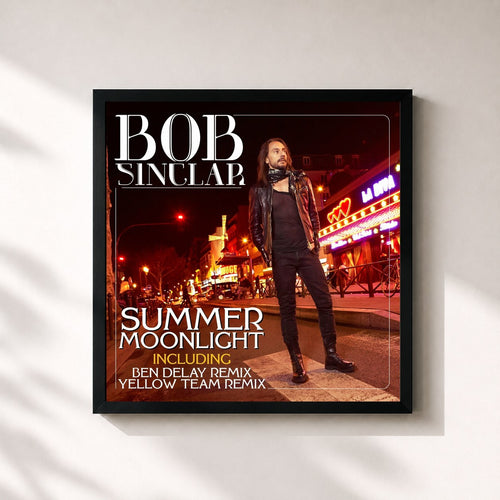 Bob Sinclar · Summer Moonlight — Stampa incorniciata