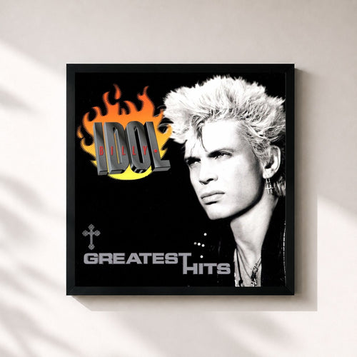 Billy Idol · Greatest Hits — Gerahmter Kunstdruck