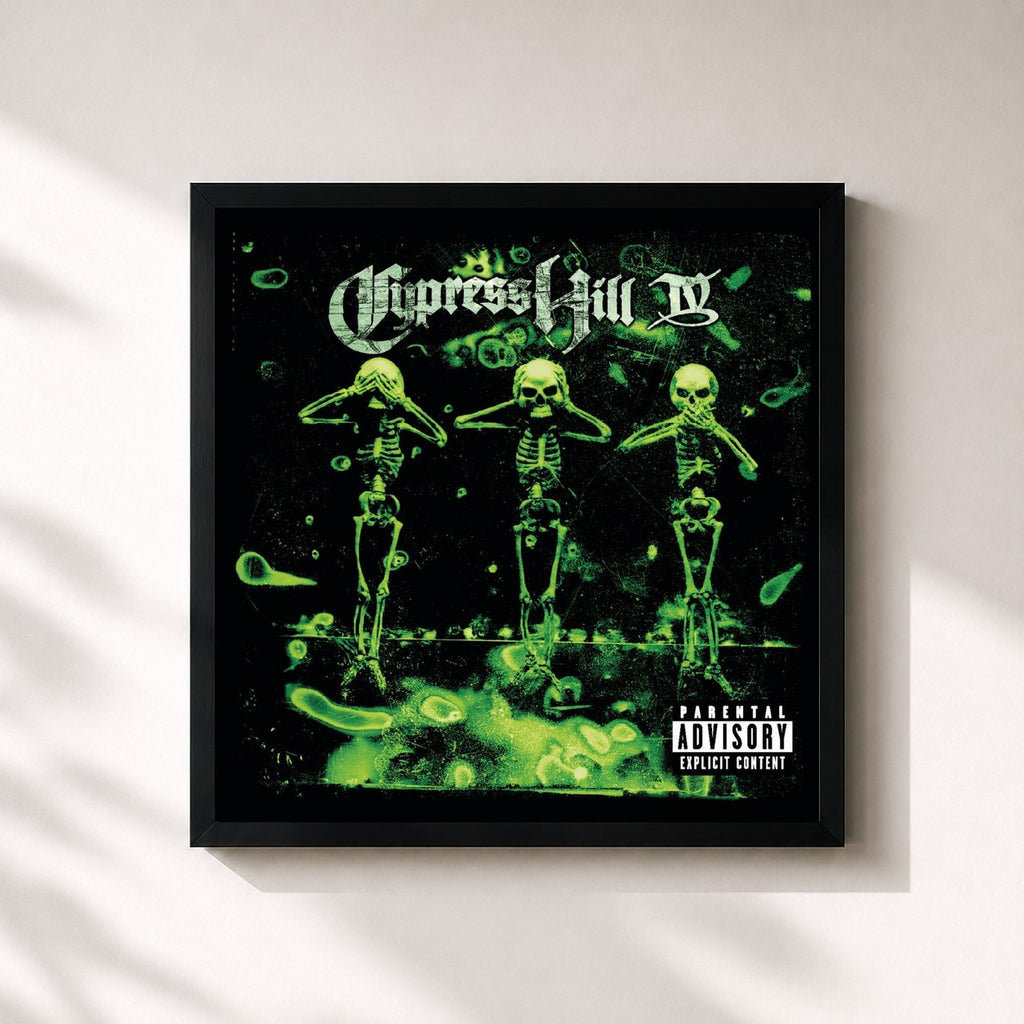 Tableau de l'album IV de Cypress Hill, imprimé et encadré en France