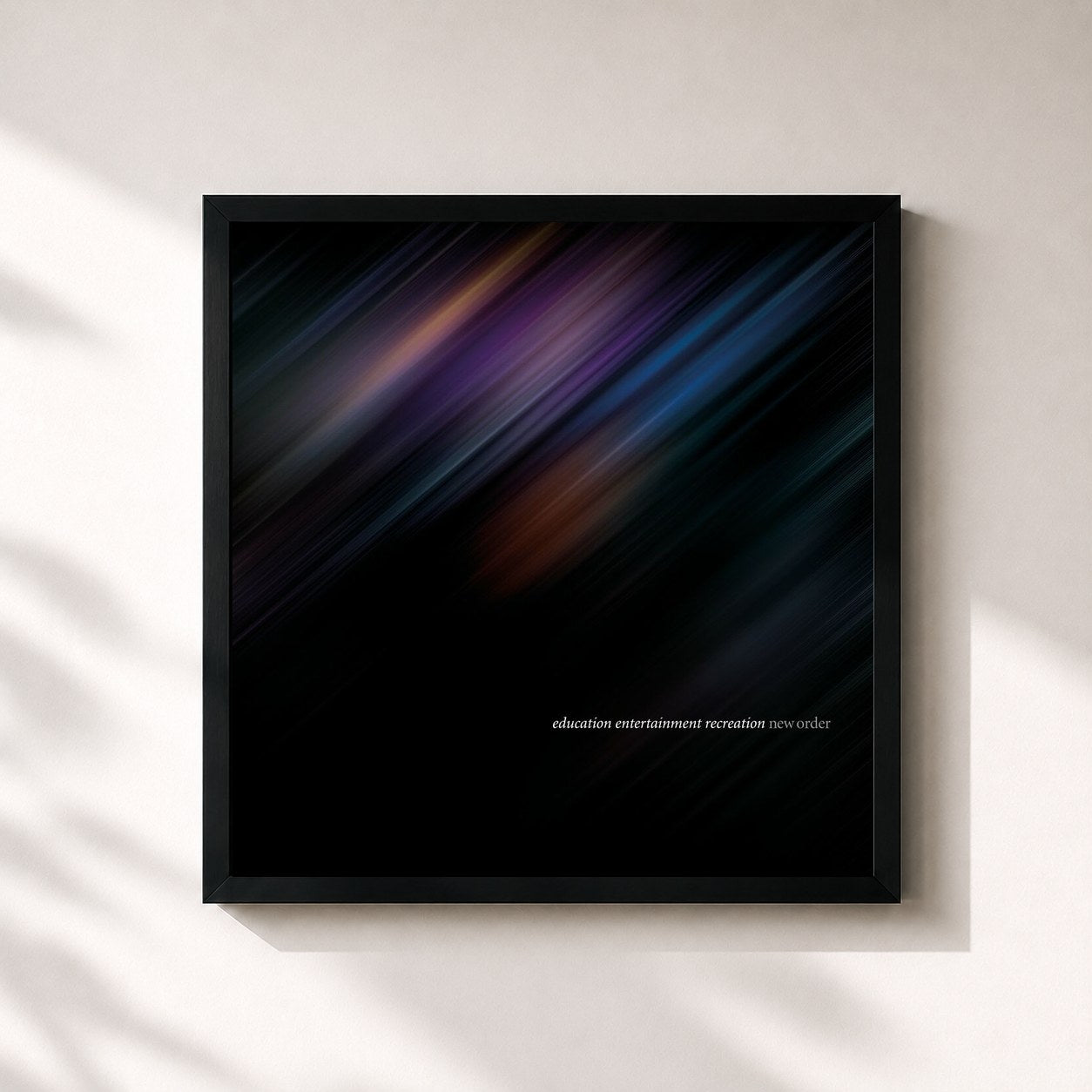 New Order · Education, Entertainment, Recreation (Live)