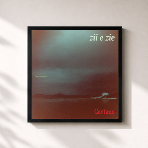 Caetano Veloso · Zii & Zie — Affiche encadrée