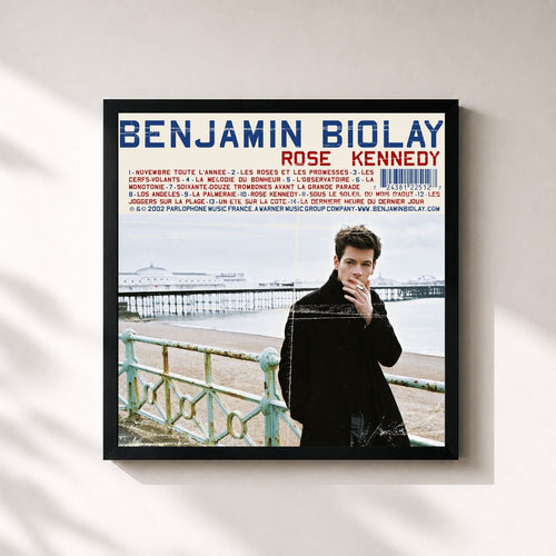 Benjamin Biolay · rose kennedy — Gerahmter Kunstdruck